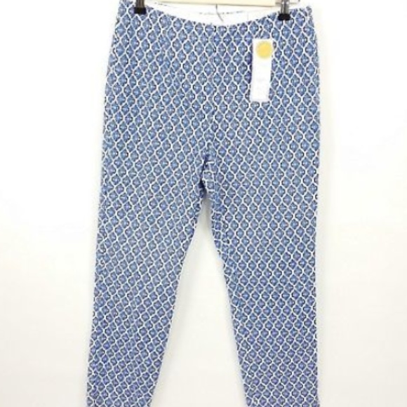 Charter Club Pants - Charter Club Ankle Leg Pants Iconic Print - 38